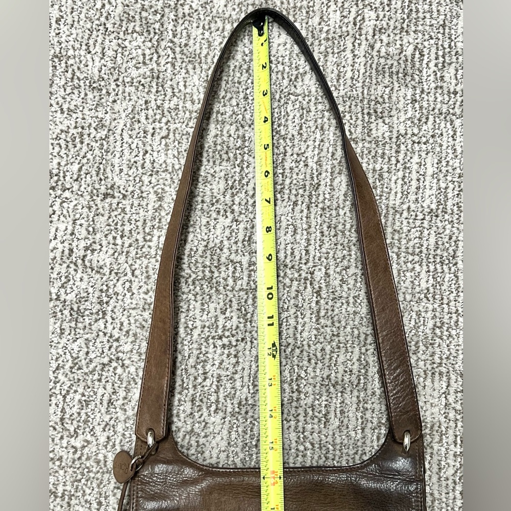 VINTAGE ROLFS LEATHER HANDBAG - Picture 12 of 16